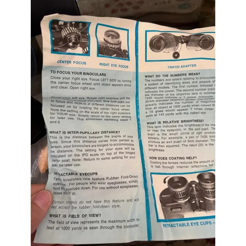 Tasco vintage binoculars